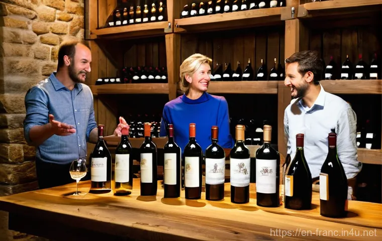 프랑스 와이너리 투어 및 와인 추천 - **"Hidden Gem Vineyard Discovery in Loire Valley"**
    A vibrant, sun-drenched scene capturing a pe...